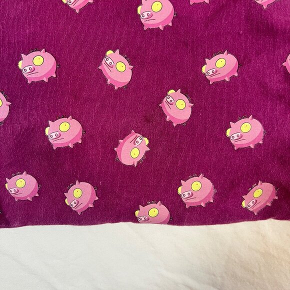 VTG Nickelodeon Invader Zim Girr Tote Bag Purse 2000s Cartoon - Picture 9 of 9